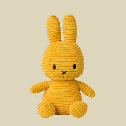 Miffy Corduroy Yellow 23cm