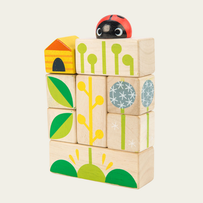 Wooden Garden Blocks