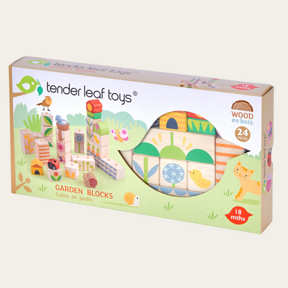 Wooden Garden Blocks