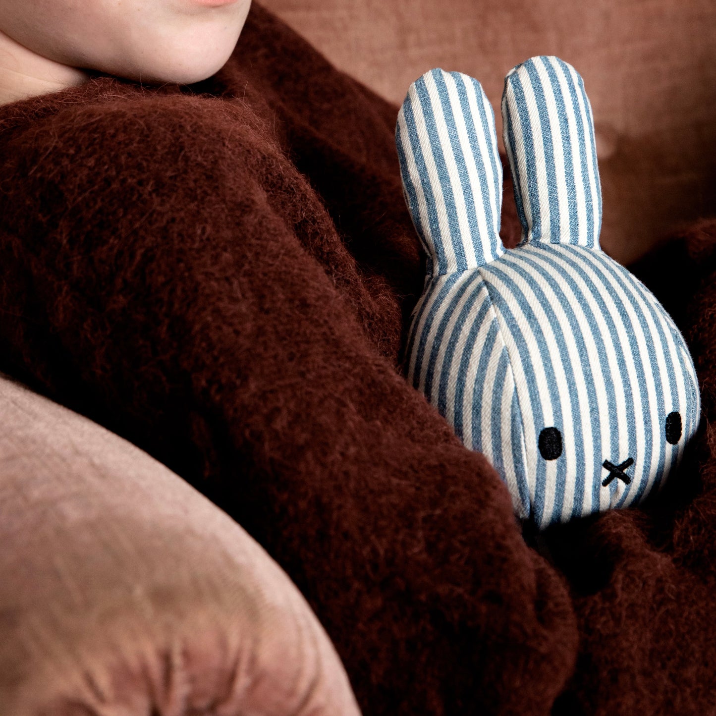 Miffy Denim stripe 23cm