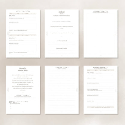 Pages of Pregnancy - Sage Pregnancy Journal