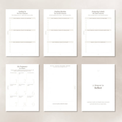 Pages of Pregnancy - Sage Pregnancy Journal