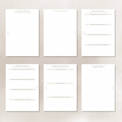 Pages of Pregnancy - Sage Pregnancy Journal