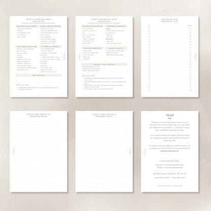 Pages of Pregnancy - Sage Pregnancy Journal