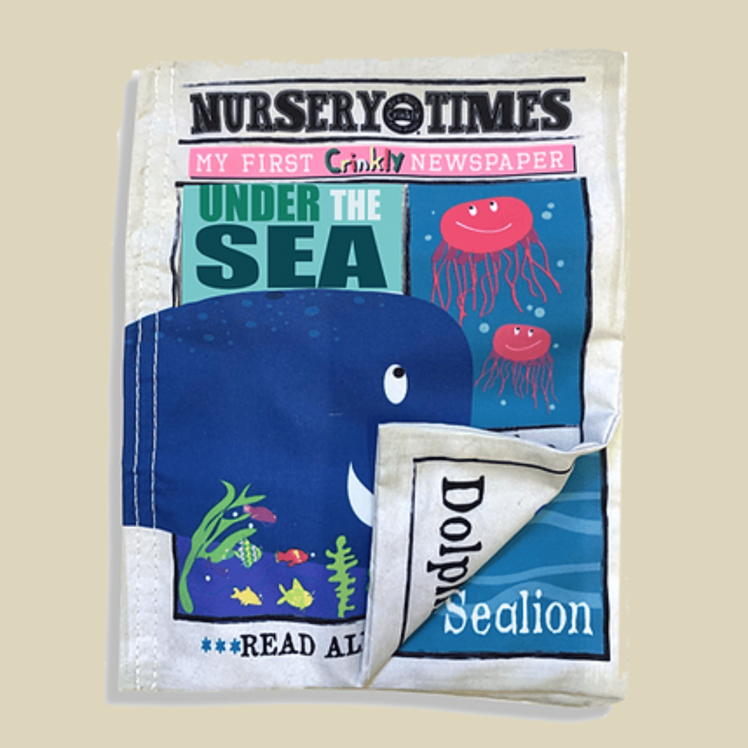 Nursery Times Crinkly Newspaper - Under the Sea