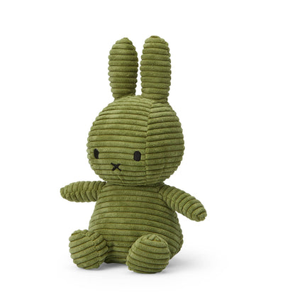 Miffy Corduroy Olive Green 23cm